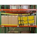 Adrians Safety Solutions 110 1/2in x 34in Sliding Pallet Rack Safety Net BN-RSN-110.5 387BNRSN1105